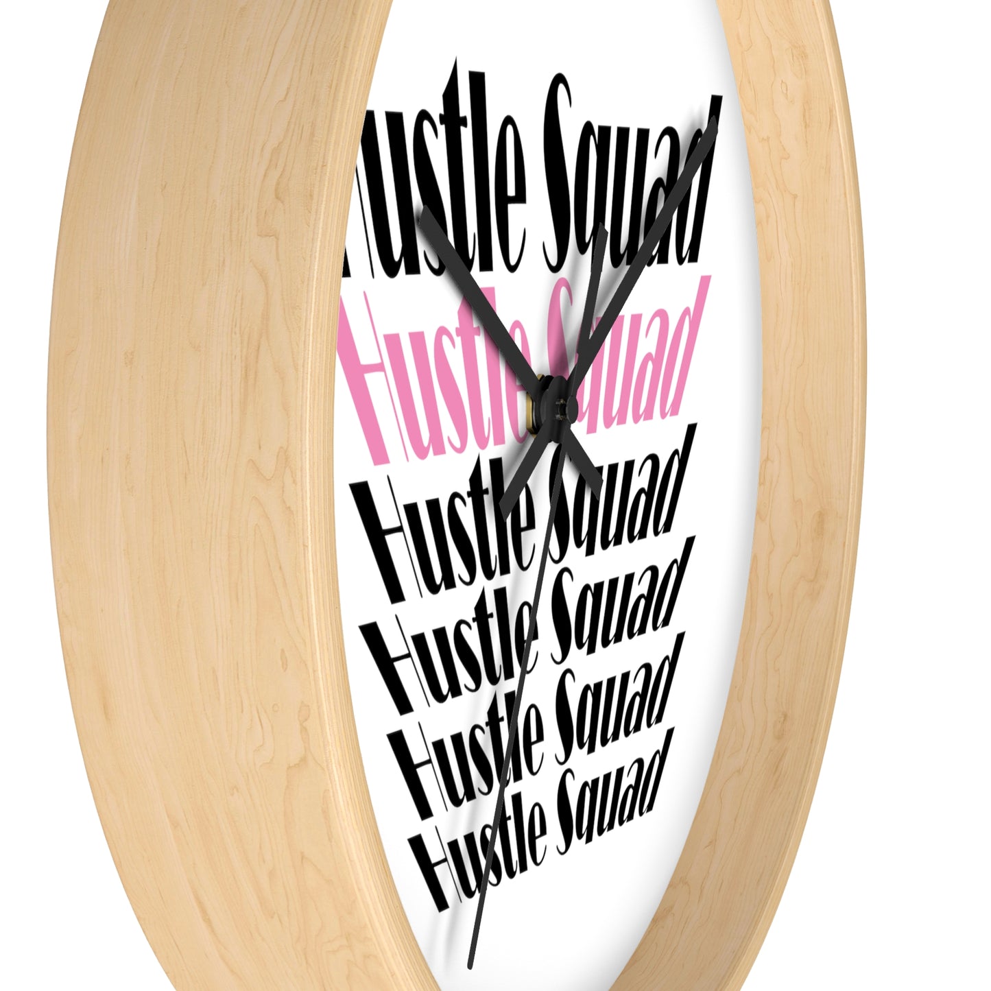 Hustle Squad Wall Clock