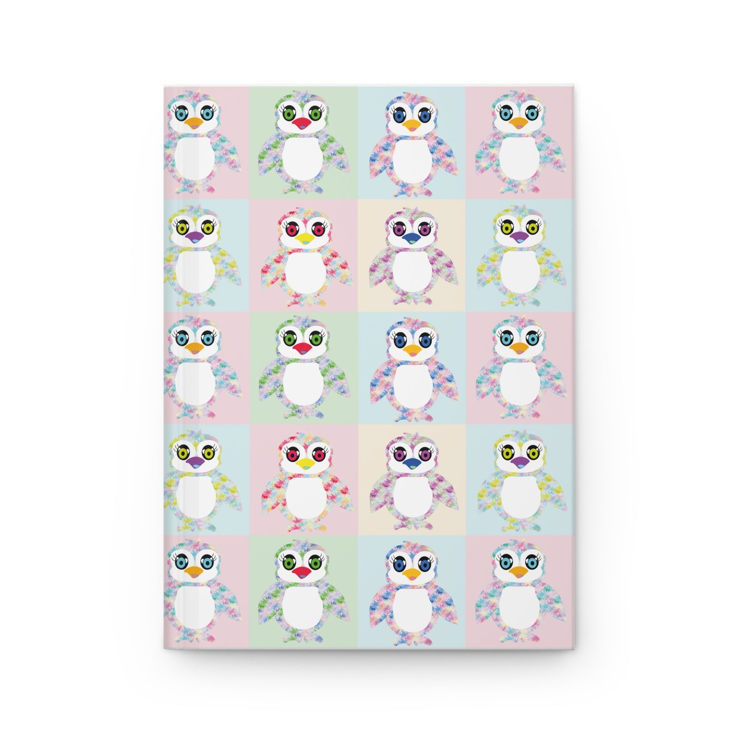 The Penguinies Pop Art Hardcover Journal Matte