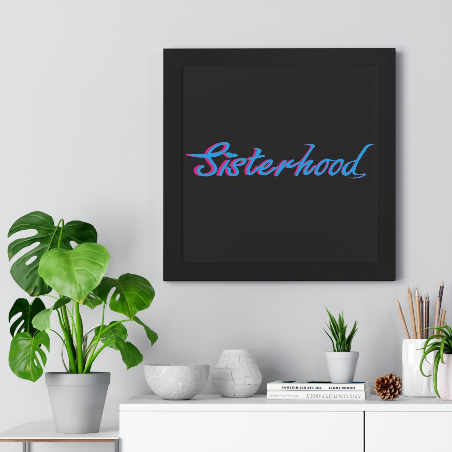 Framed Vertical Poster