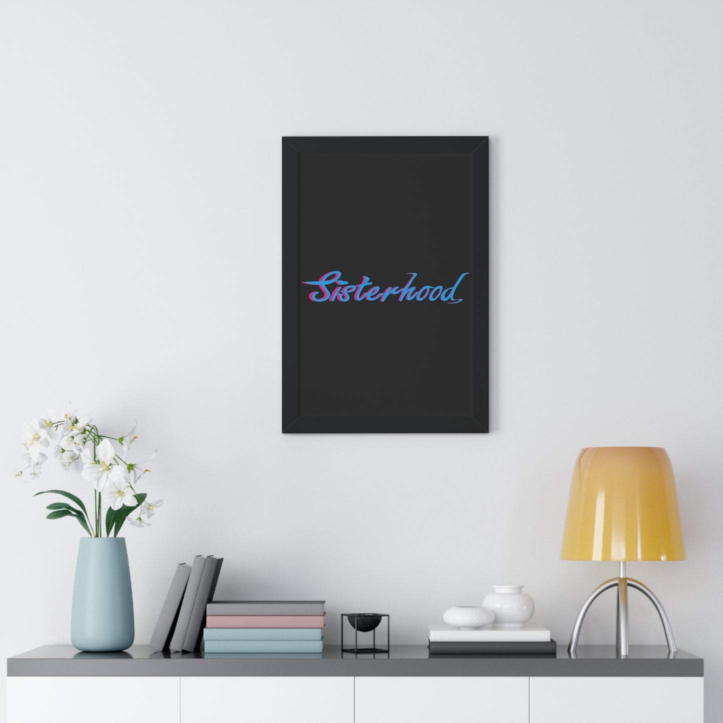 Framed Vertical Poster