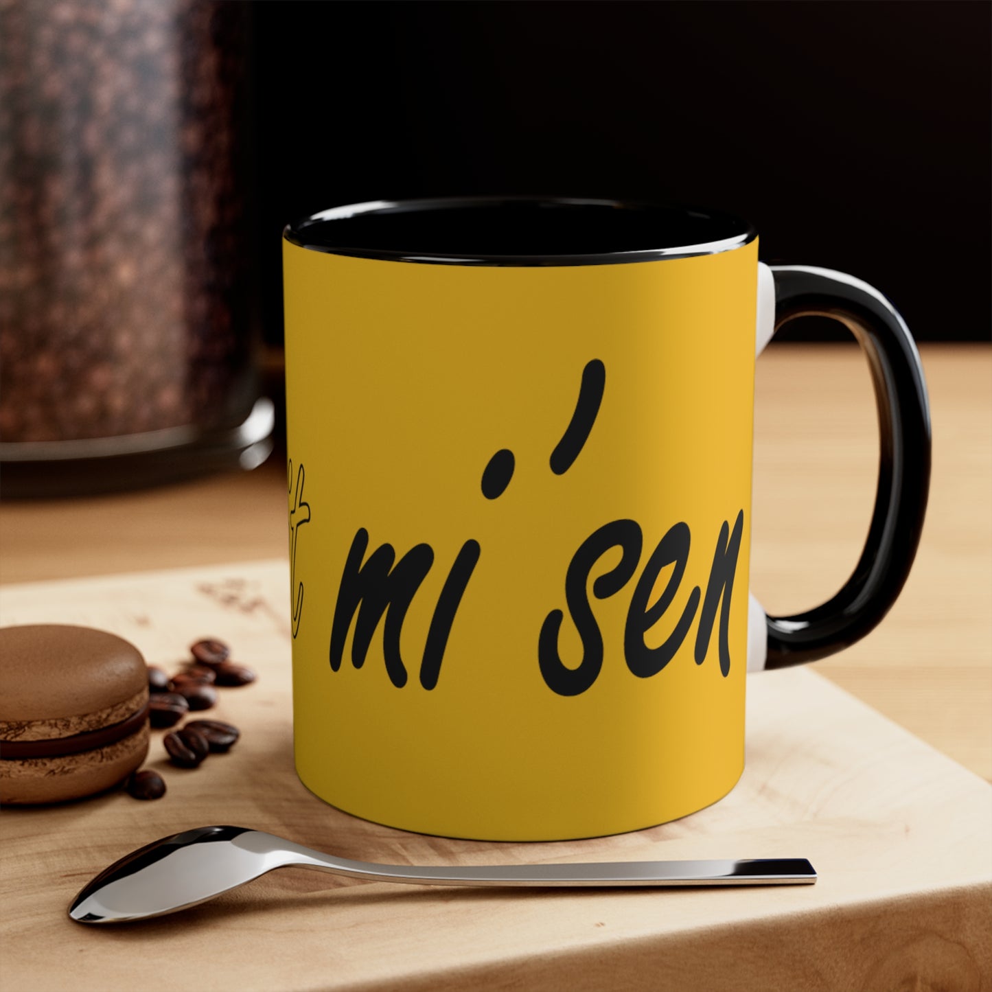I'll do it mi' sen Sheffield Dialect Typography Quote Accent Coffee Mug, 11oz