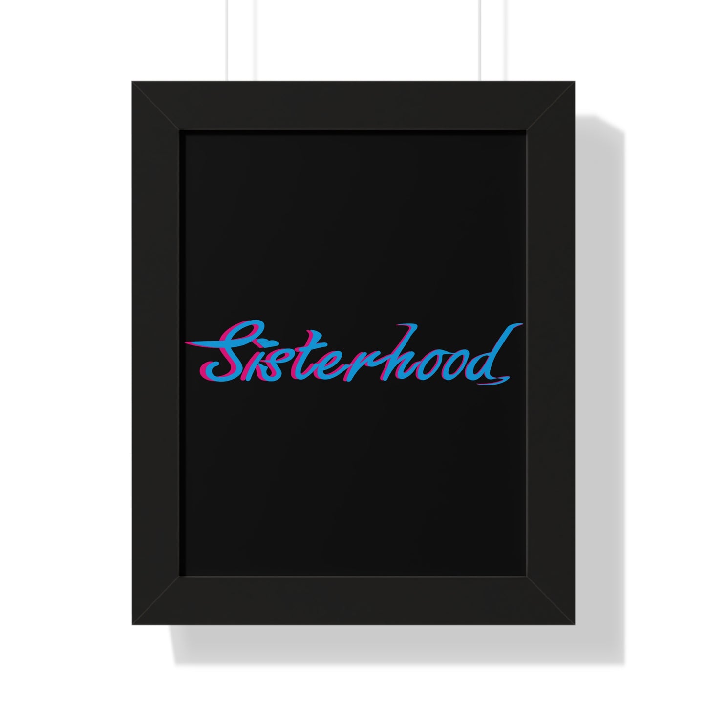 Framed Vertical Poster