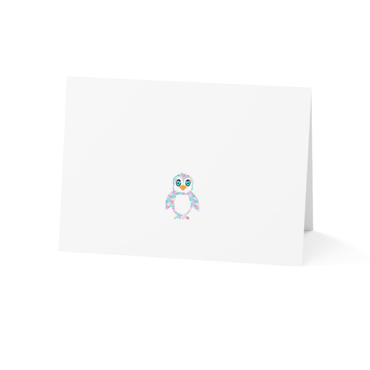 In a world full of penguins...Be a Penguinie! Greeting Cards (1, 10, 30, and 50pcs)