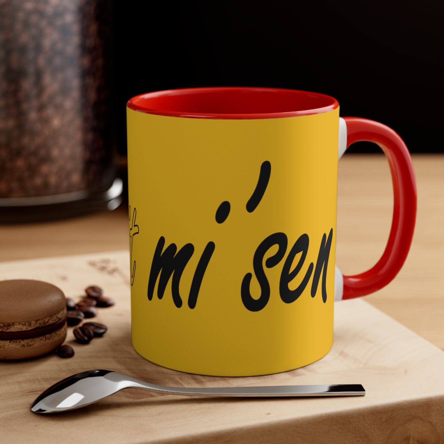 I'll do it mi' sen Sheffield Dialect Typography Quote Accent Coffee Mug, 11oz