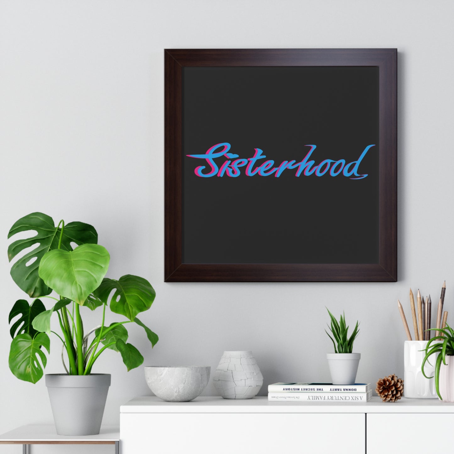 Framed Vertical Poster