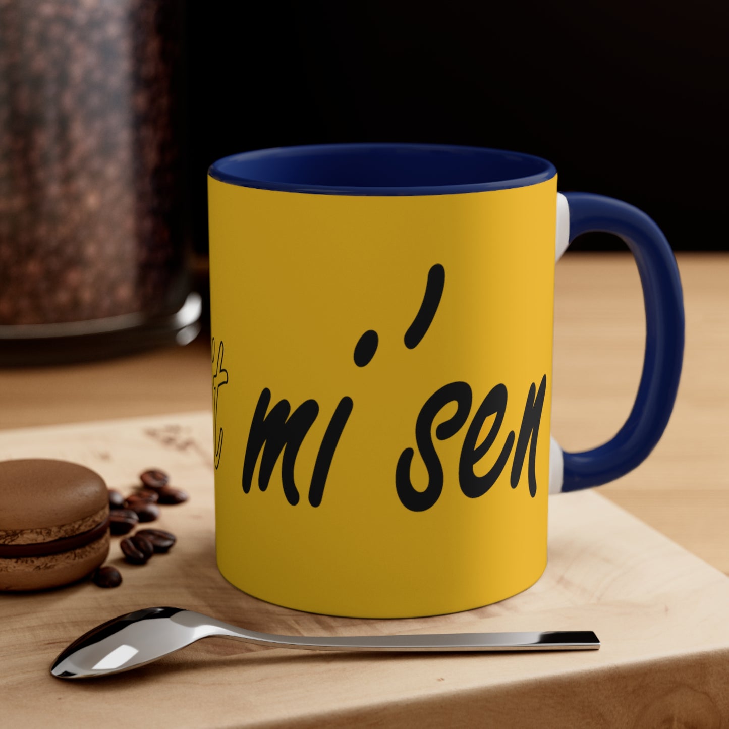 I'll do it mi' sen Sheffield Dialect Typography Quote Accent Coffee Mug, 11oz