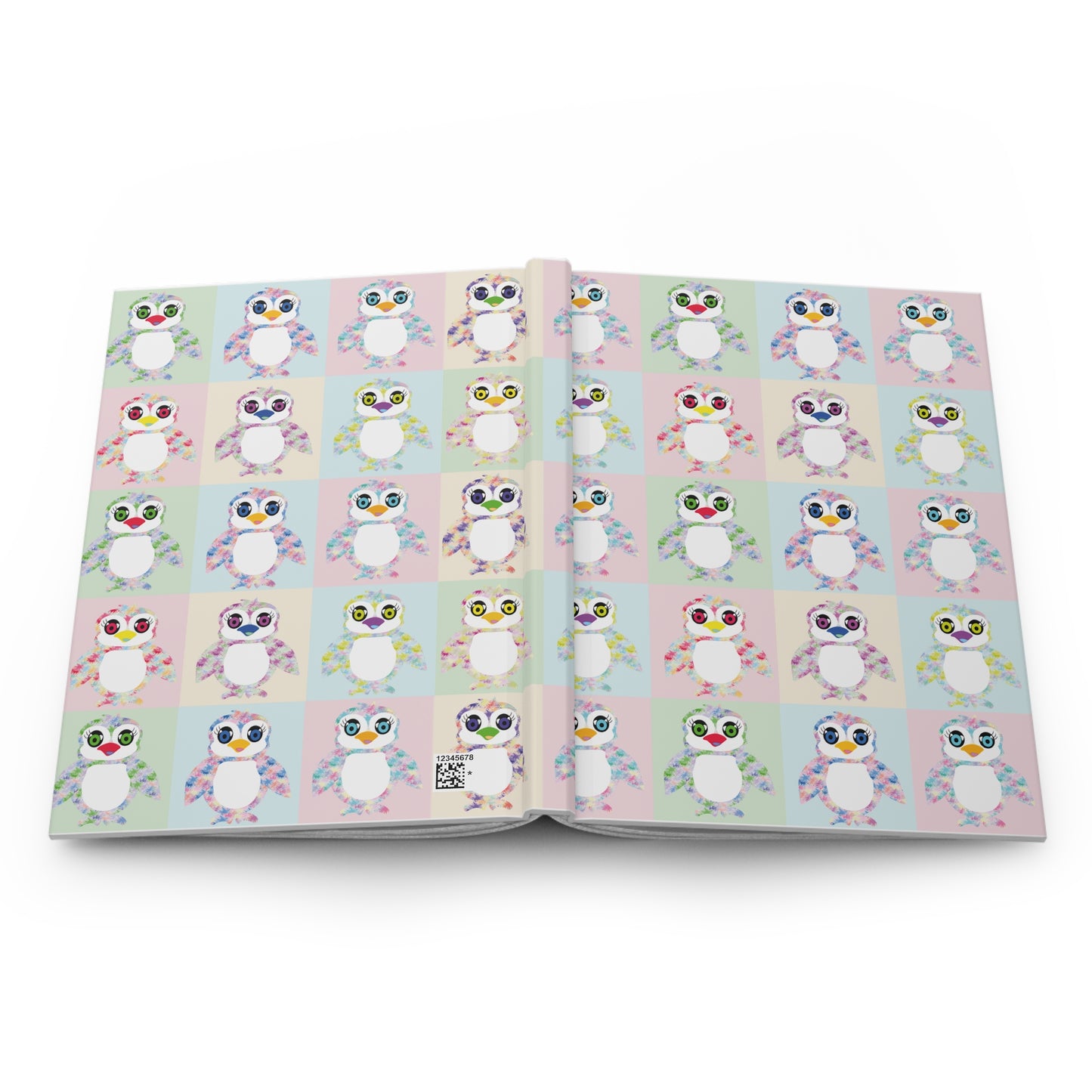 The Penguinies Pop Art Hardcover Journal Matte