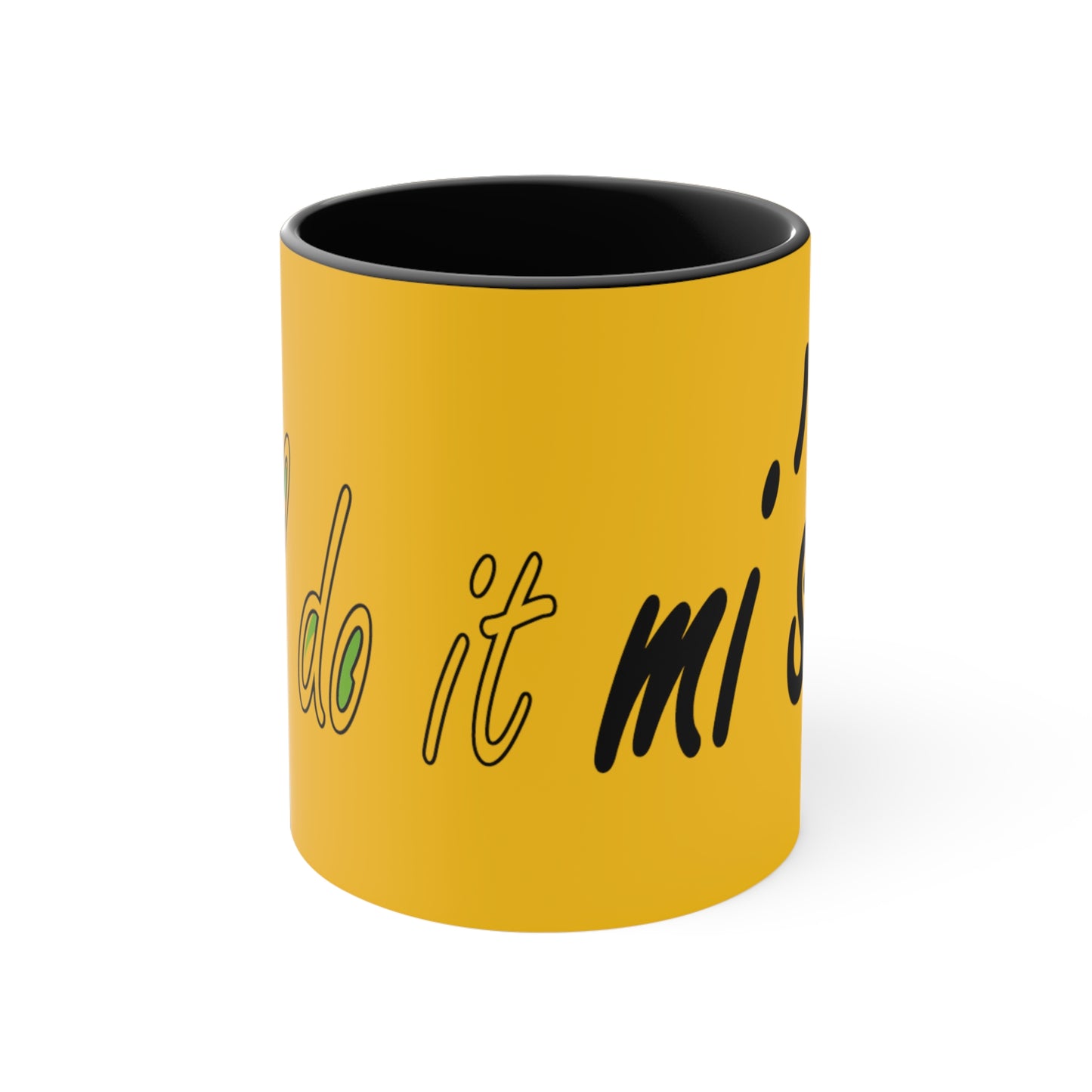I'll do it mi' sen Sheffield Dialect Typography Quote Accent Coffee Mug, 11oz