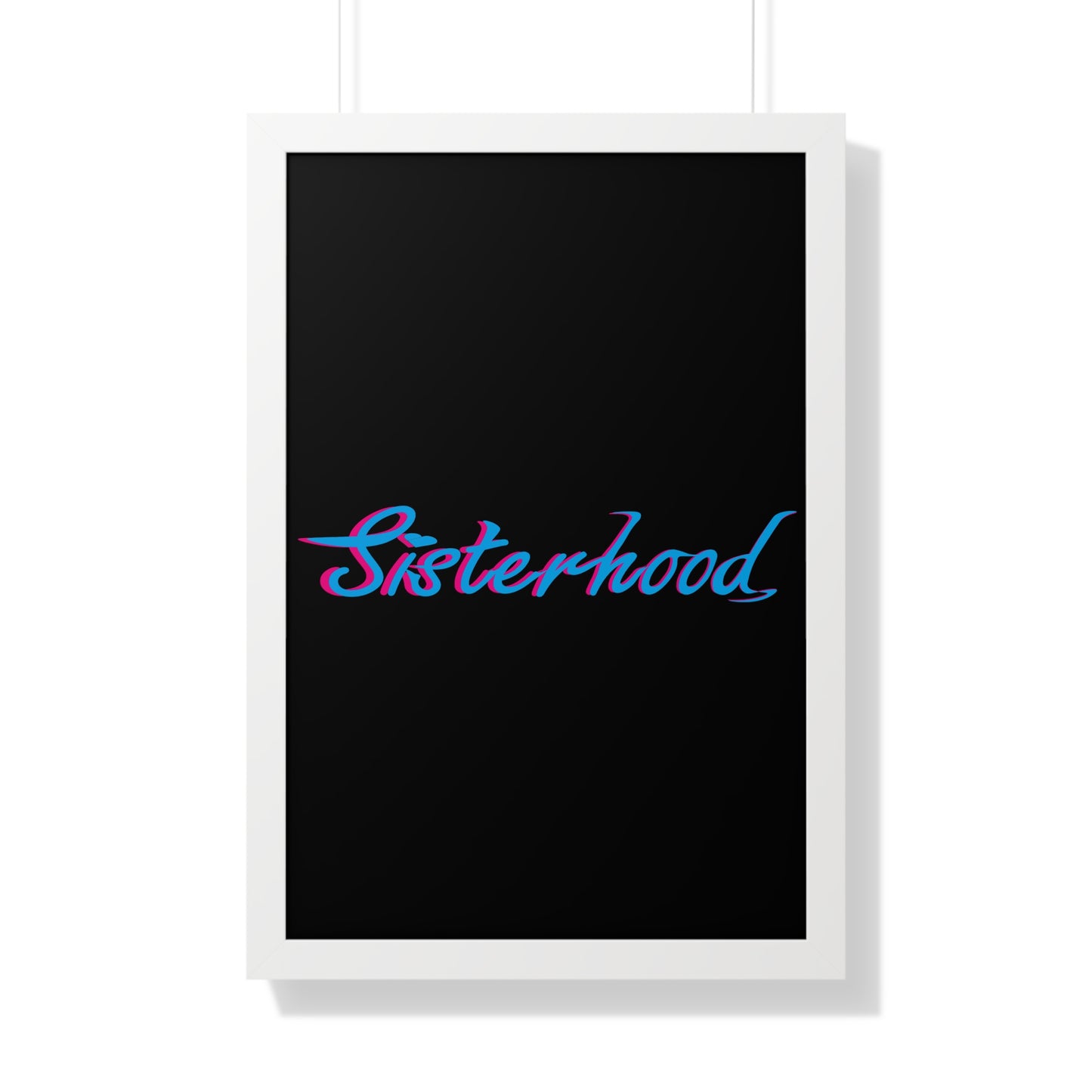 Framed Vertical Poster