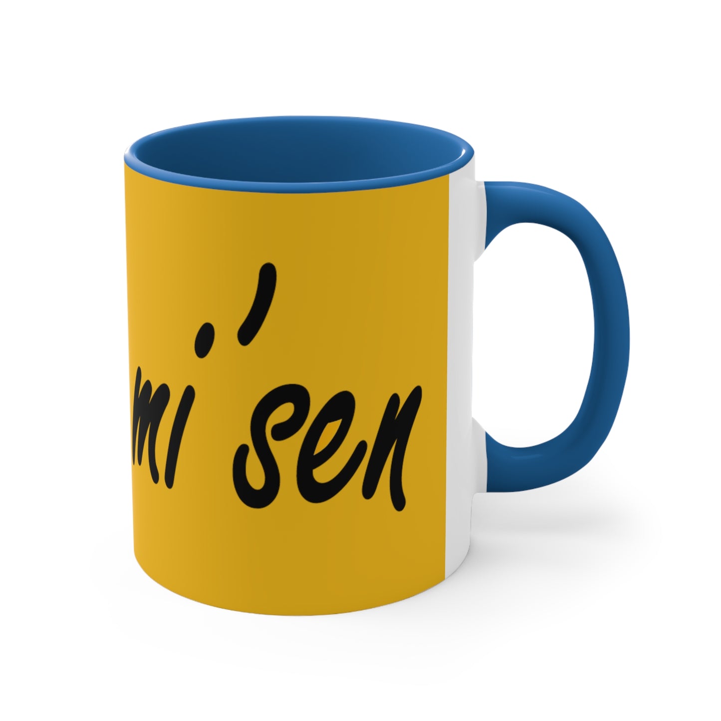 I'll do it mi' sen Sheffield Dialect Typography Quote Accent Coffee Mug, 11oz