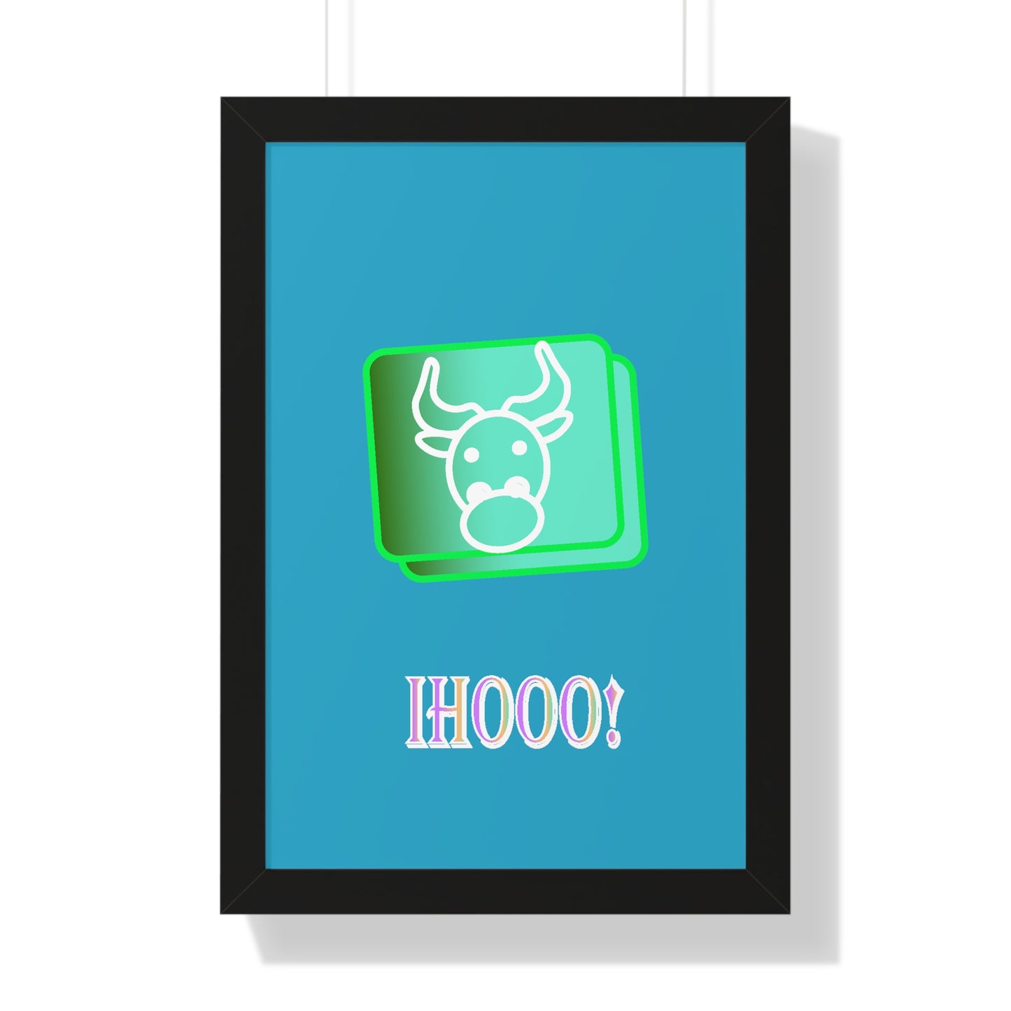 Framed Vertical Poster