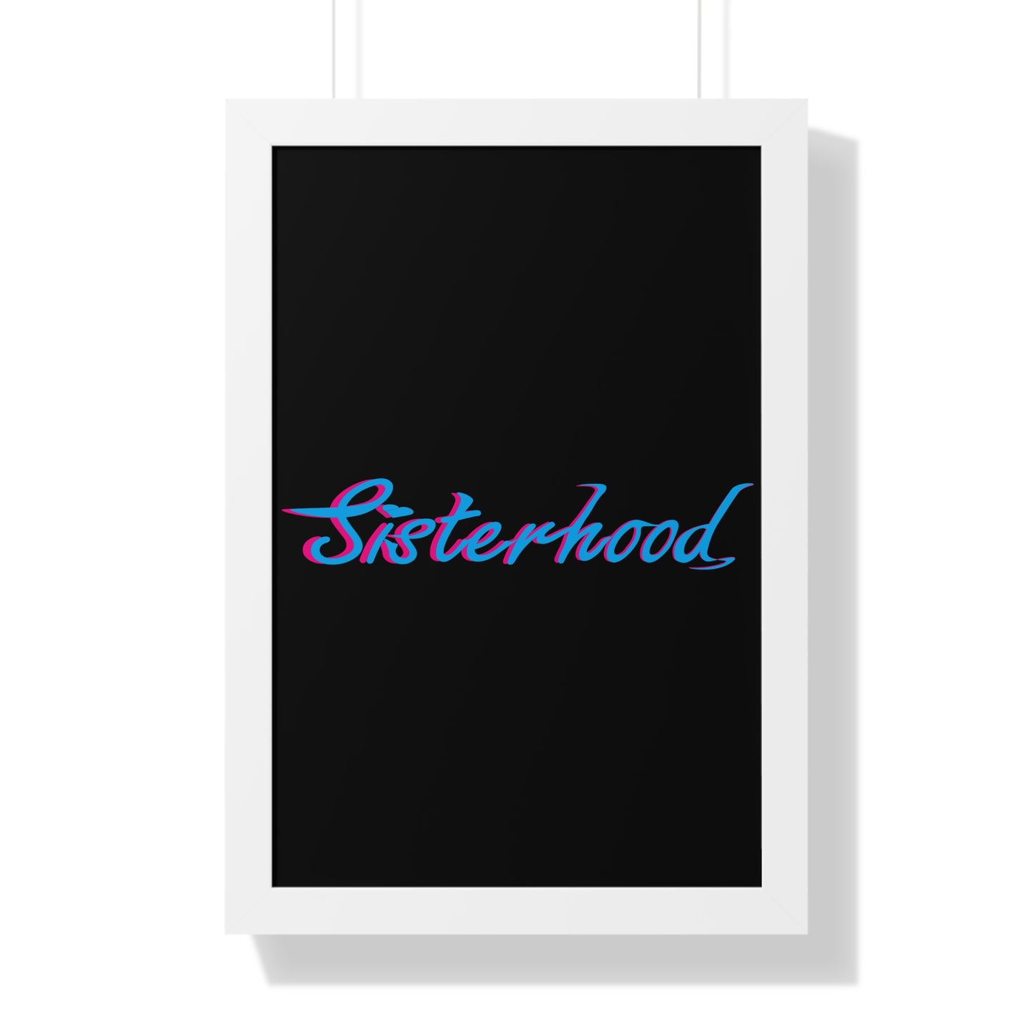 Framed Vertical Poster