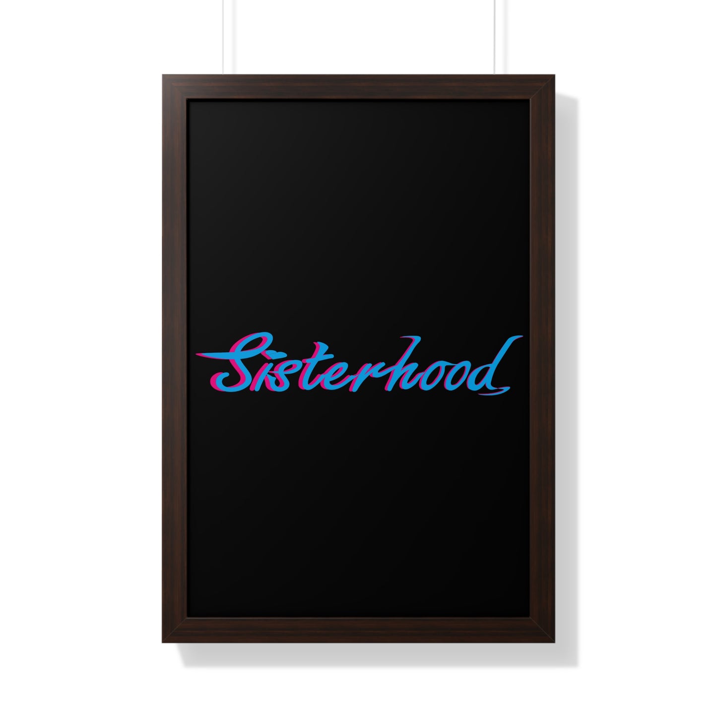 Framed Vertical Poster