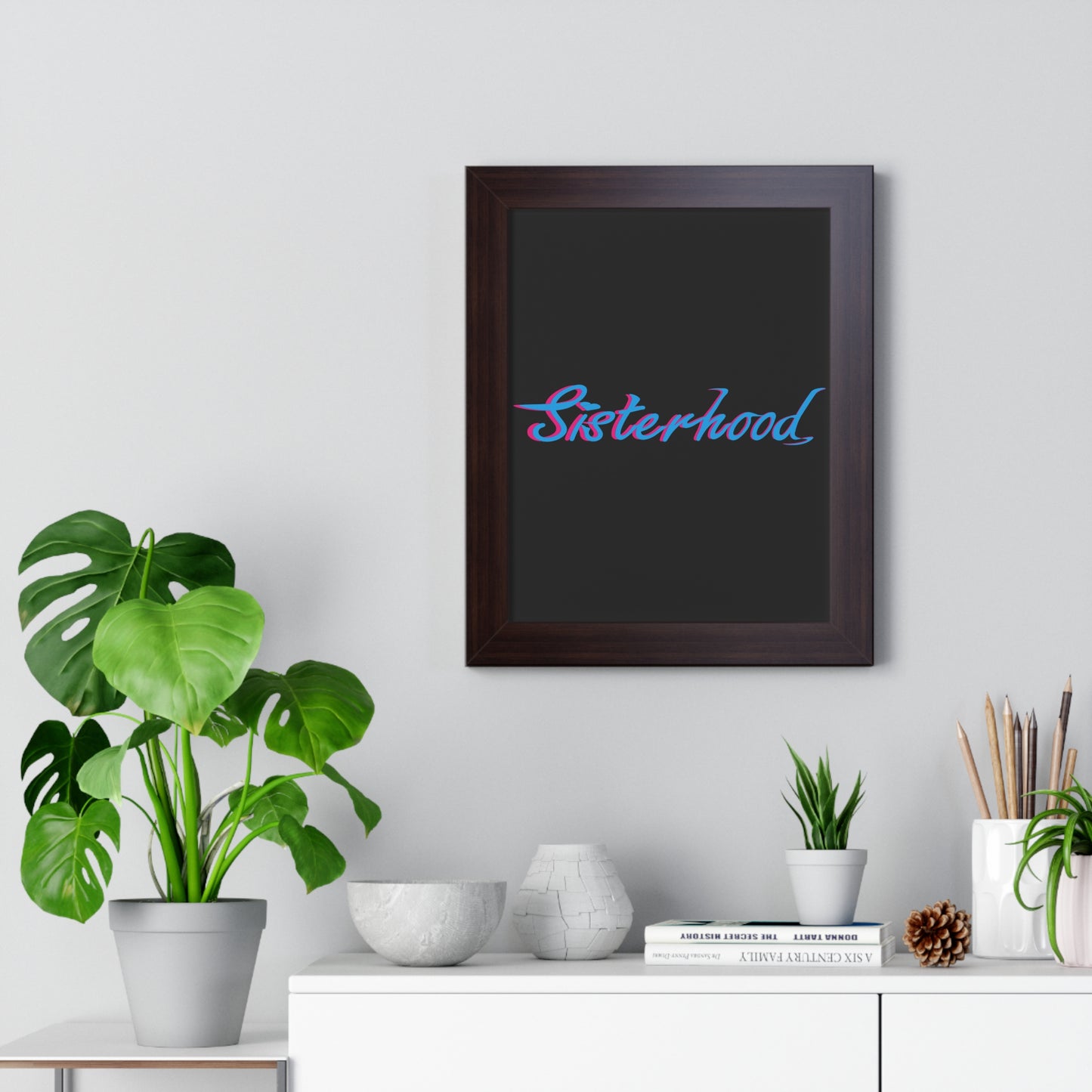 Framed Vertical Poster
