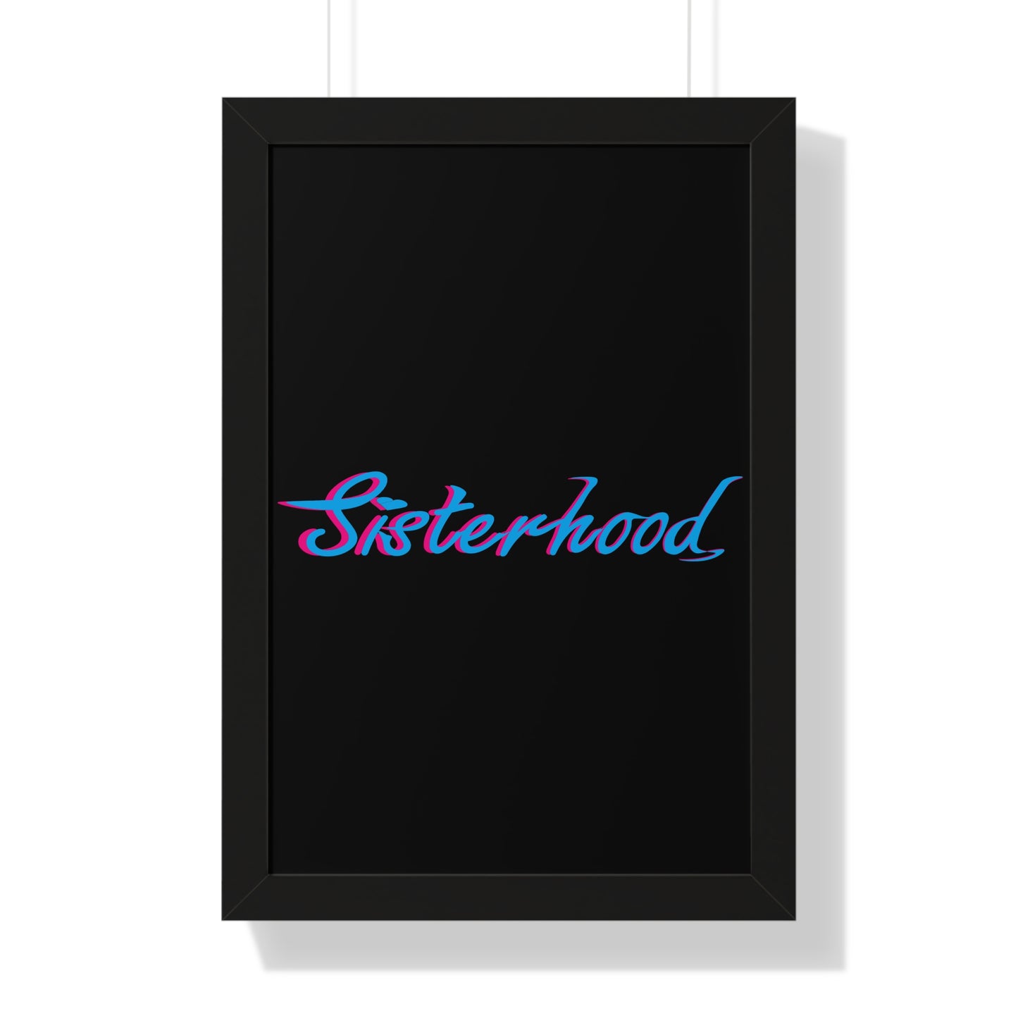 Framed Vertical Poster